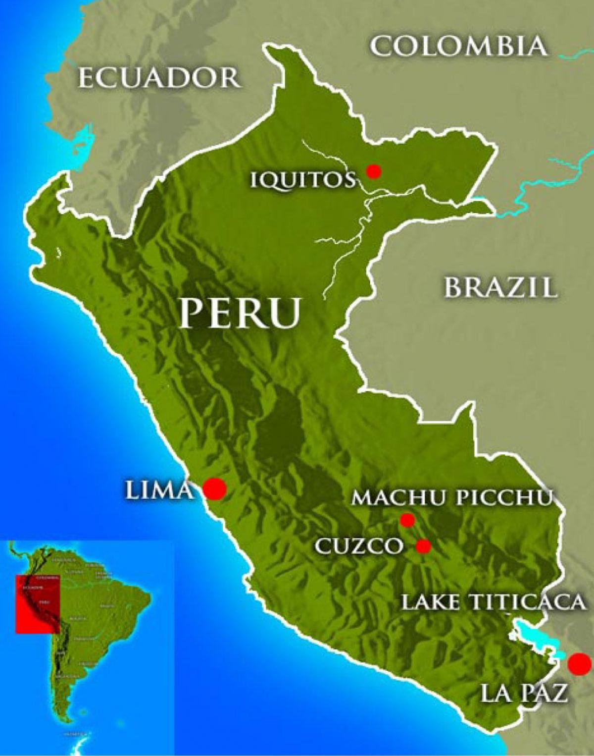 karte peru