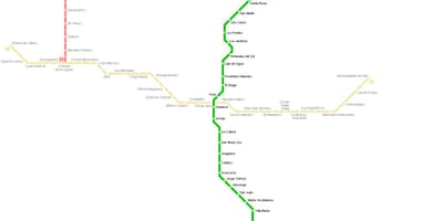 Karte Lima metro 